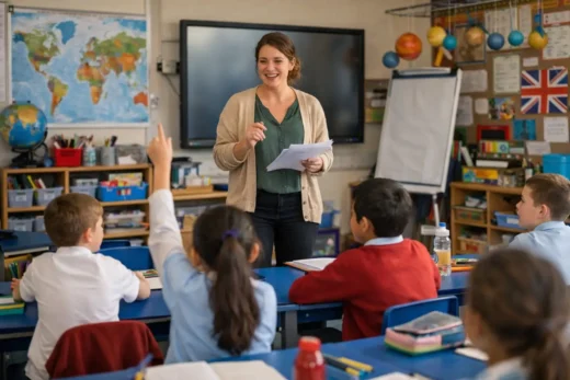 What Life in a UK Classroom Looks Like for New Teachers