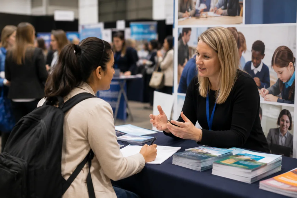 Teacher recruitment fair
